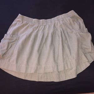 Green/grey skirt size L old navy